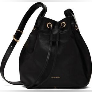 Anine Bing Black Mini Alana Bag